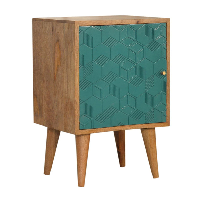 Acadia Teal Bedside-TrendGoat