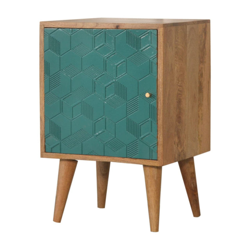 Acadia Teal Bedside-TrendGoat