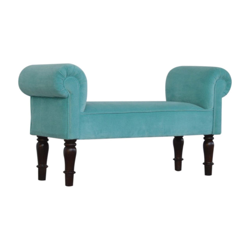 Aqua Velvet Bench-TrendGoat