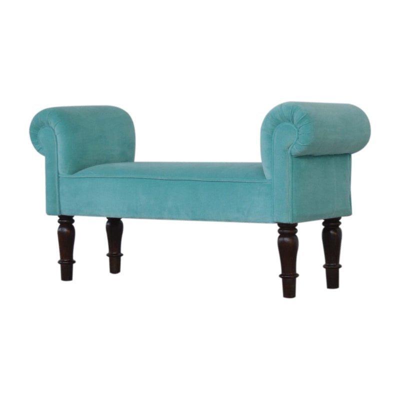 Aqua Velvet Bench-TrendGoat