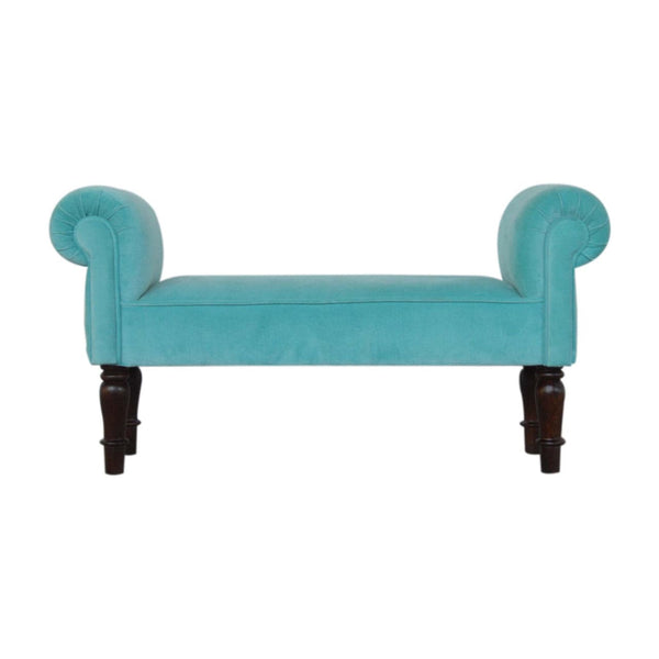 Aqua Velvet Bench-TrendGoat