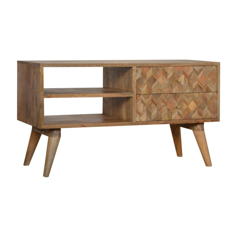 Assorted Oak-ish Media Unit-TrendGoat