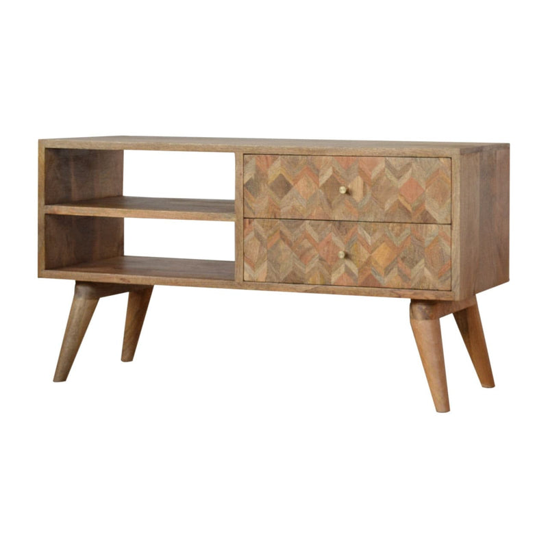 Assorted Oak-ish Media Unit-TrendGoat