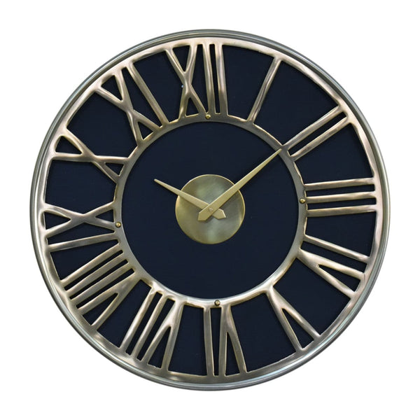 Black and Gold Wall Clock-TrendGoat