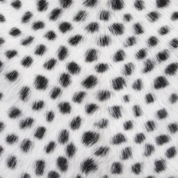 Black Dot Goatskin Print Cushion-TrendGoat