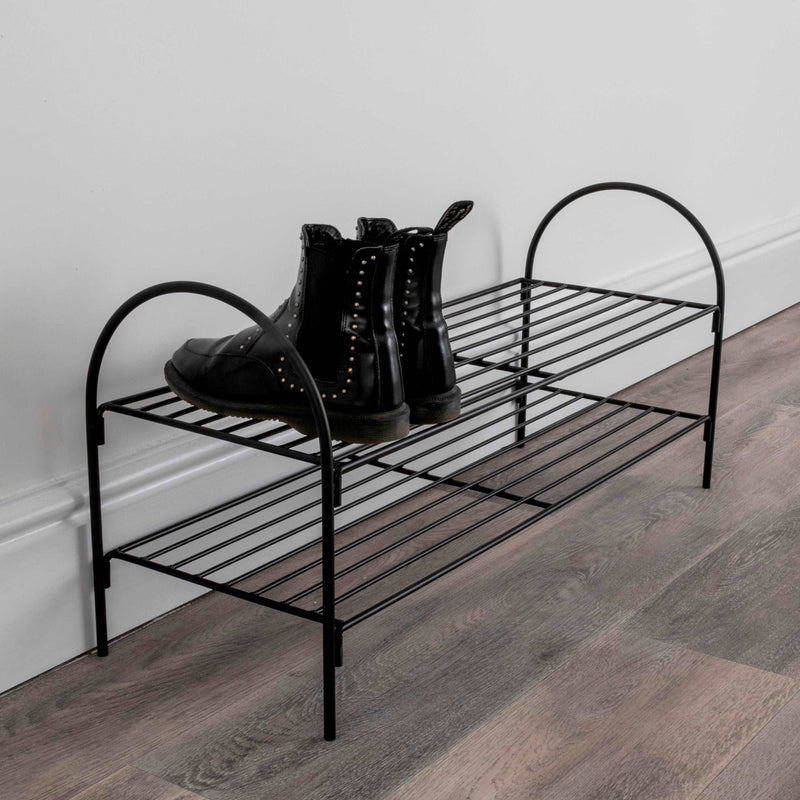 Black Shoe Rack-TrendGoat