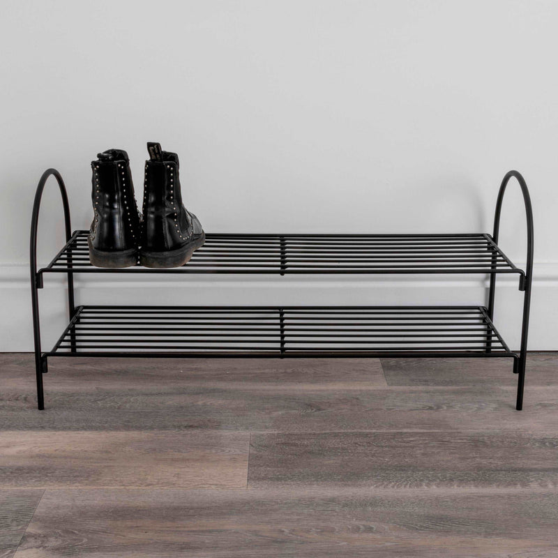 Black Shoe Rack-TrendGoat