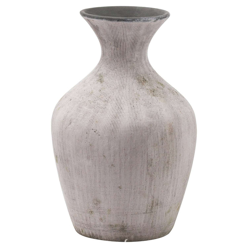 Bloomville Ellipse Stone Vase-TrendGoat