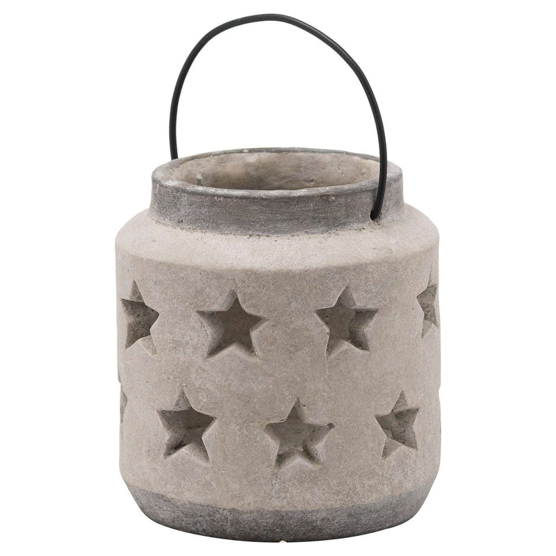 Bloomville Stone Star Lantern-TrendGoat