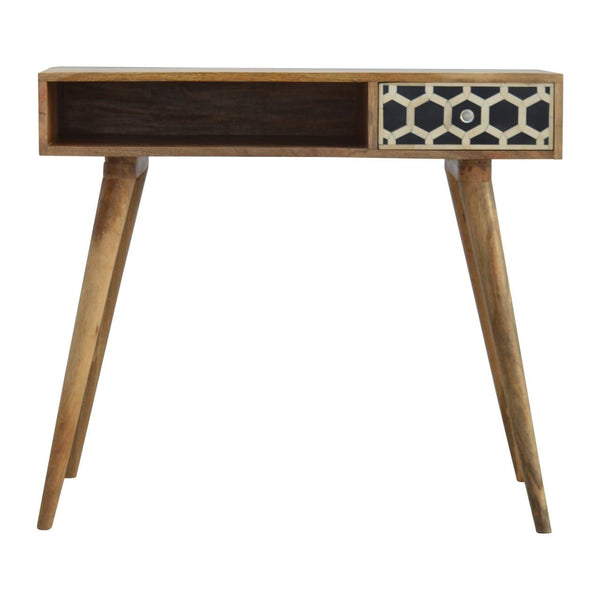 Bone Inlay Writing Desk-TrendGoat