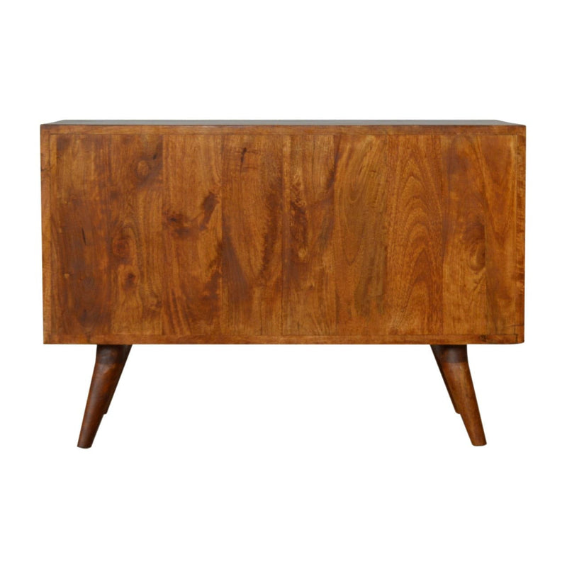 Carved Chestnut Sideboard-TrendGoat