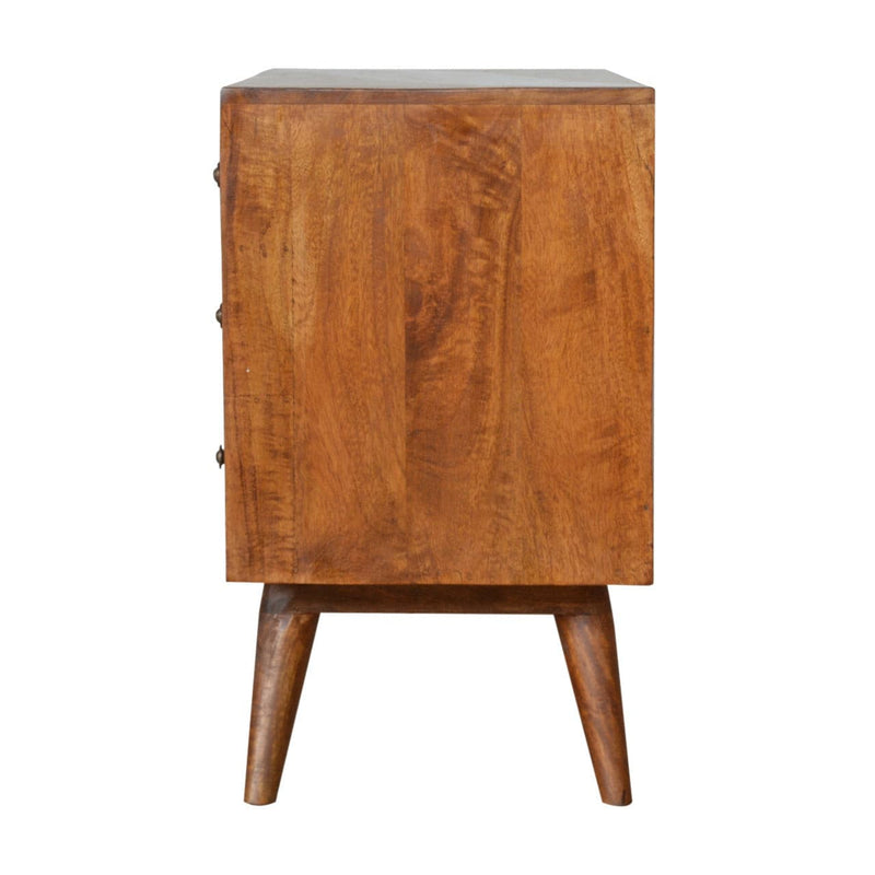 Carved Chestnut Sideboard-TrendGoat