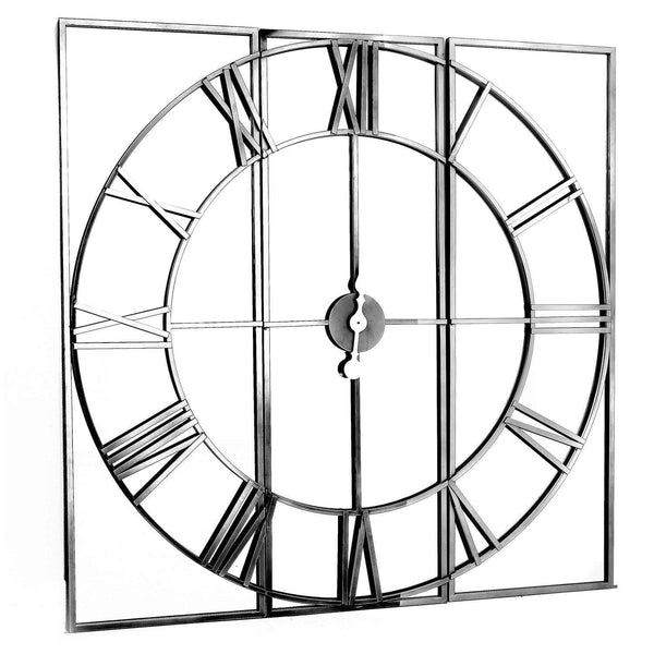 Celina Mirrored Wall Clock-TrendGoat