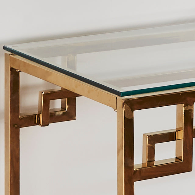 Cesar Gold Console Table-TrendGoat