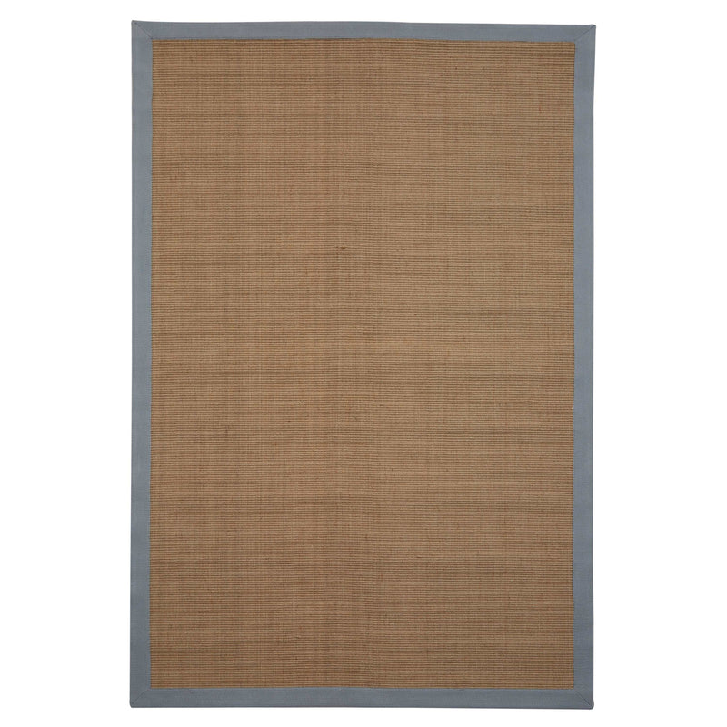 Chelsea Jute Rug with Cotton Grey Border-TrendGoat