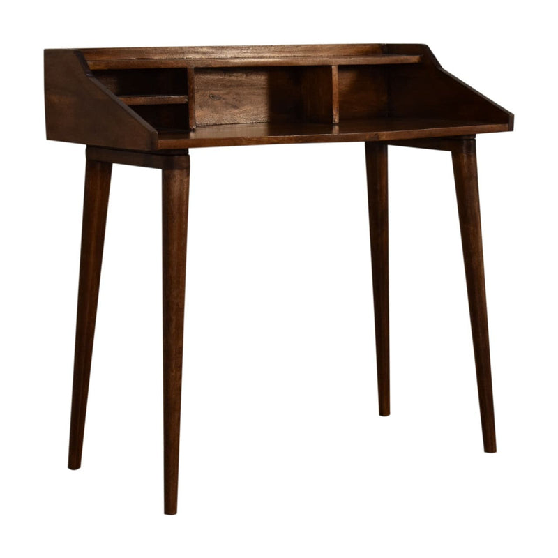 Chestnut Multi Drawer Writing Desk-TrendGoat