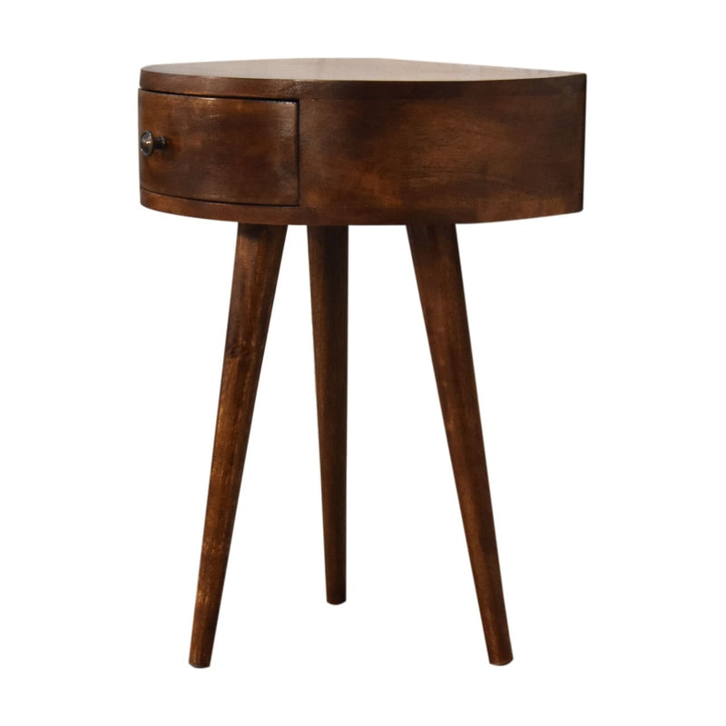 Chestnut Semi Circle Bedside-TrendGoat