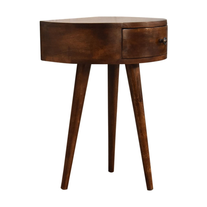 Chestnut Semi Circle Bedside-TrendGoat