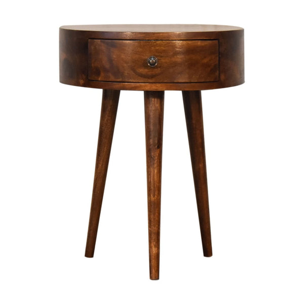 Chestnut Semi Circle Bedside-TrendGoat