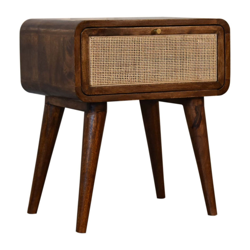 Chestnut Woven Bedside-TrendGoat