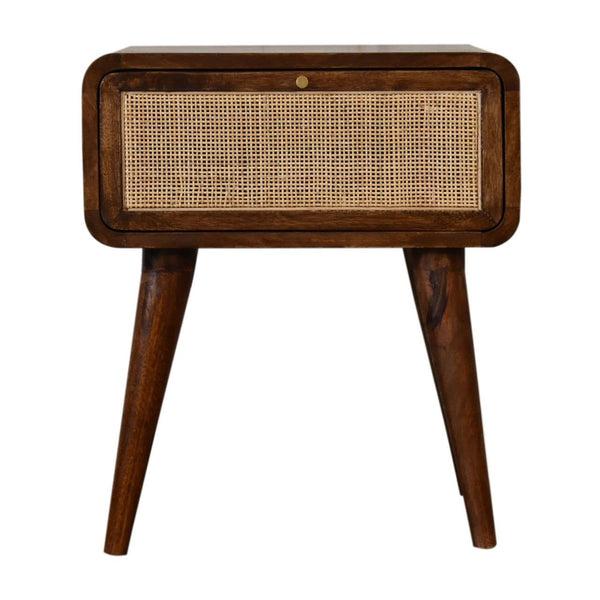 Chestnut Woven Bedside-TrendGoat