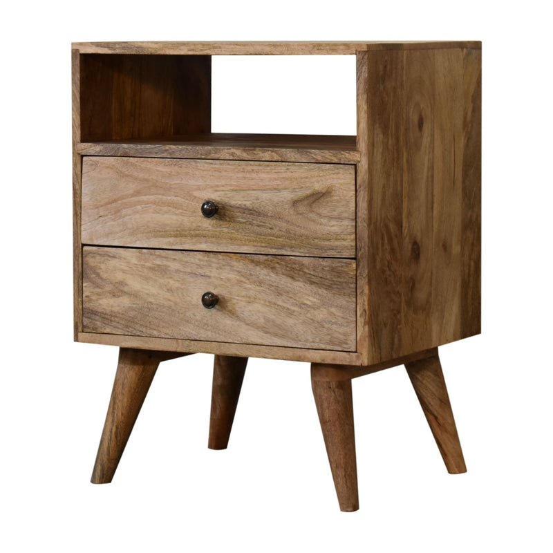 Classic Oak-ish Bedside-TrendGoat