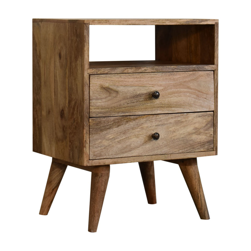 Classic Oak-ish Bedside-TrendGoat