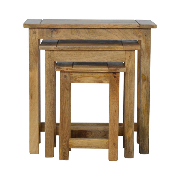 Country Style Nesting Tables-TrendGoat