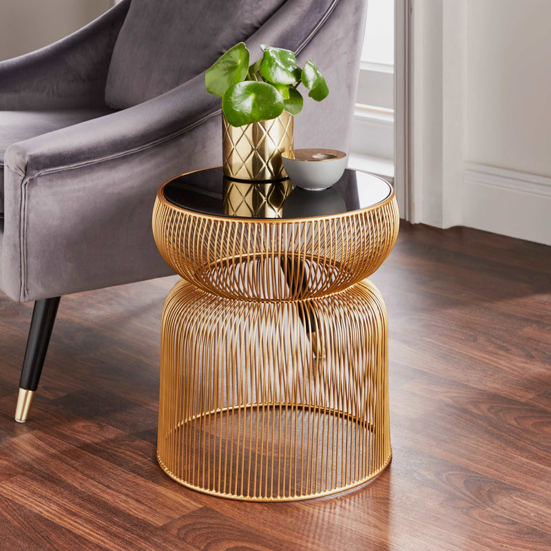 Curve Side Table-TrendGoat