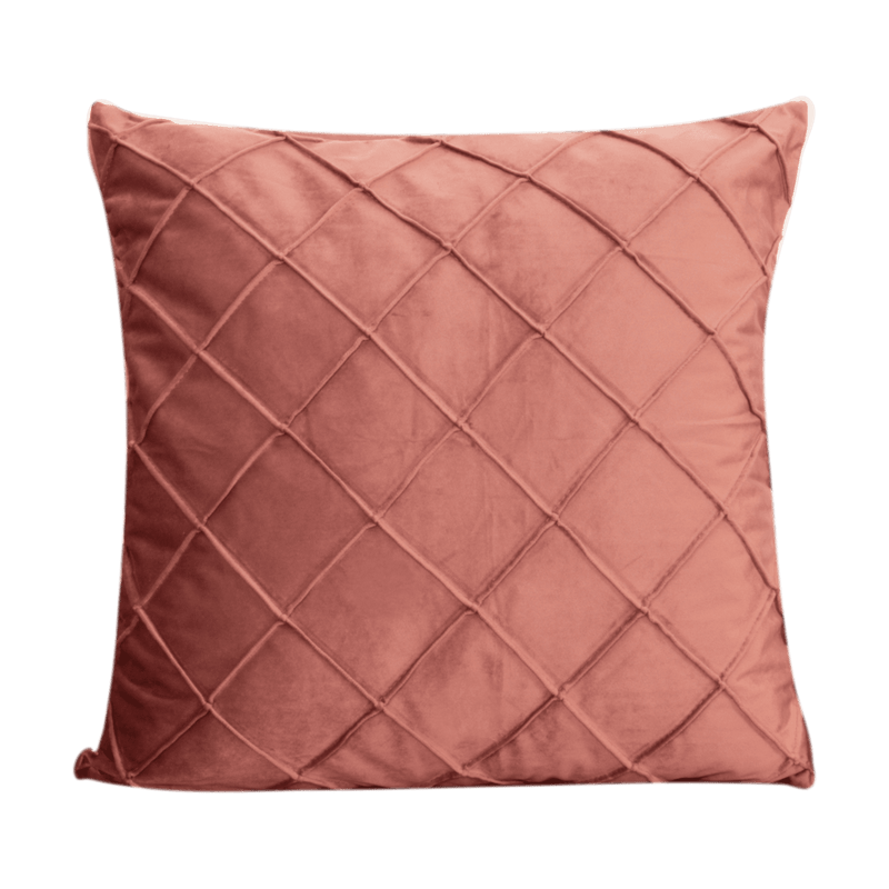 Diamond Rose Velvet Cushion Cover-TrendGoat