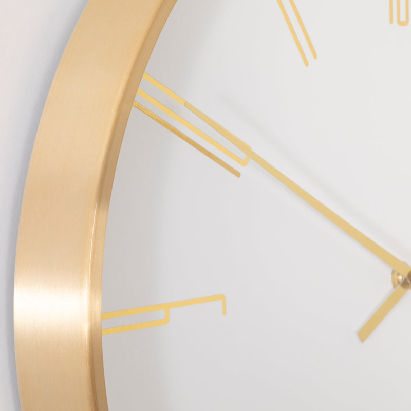 Gold 16" Modern Analogue Clock-TrendGoat