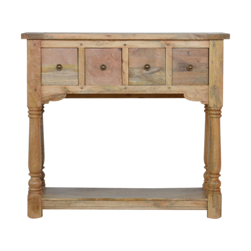 Granary Royale 4 Drawer Console Table-TrendGoat