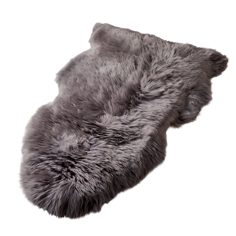 Grey Sheepskin Rug XXL-TrendGoat