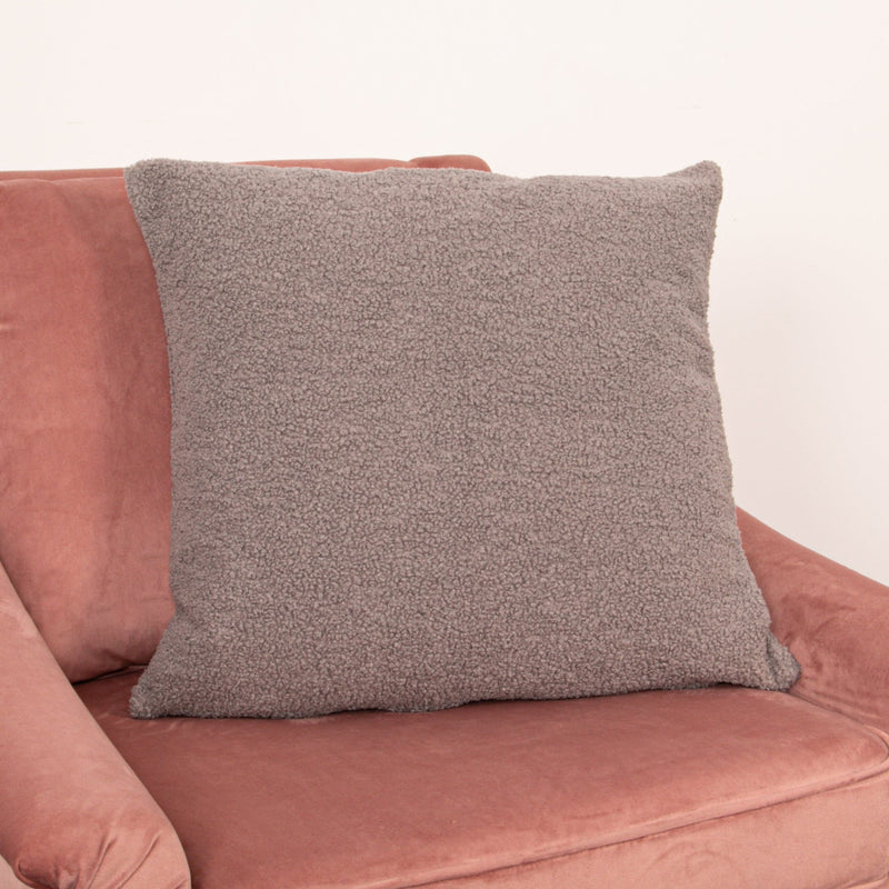 Grey Teddy Cushion Cover-TrendGoat