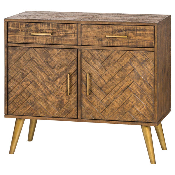 Havana Gold 2 Door 2 Drawer Sideboard-TrendGoat