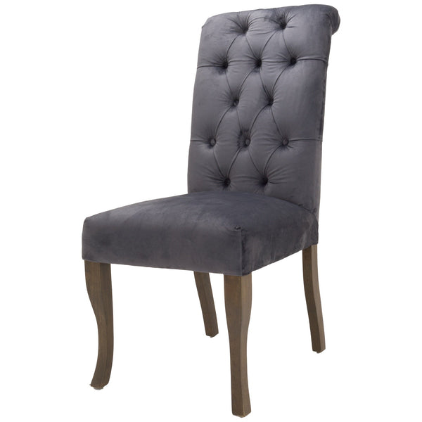 Knightsbridge Roll Top Dining Chair-TrendGoat