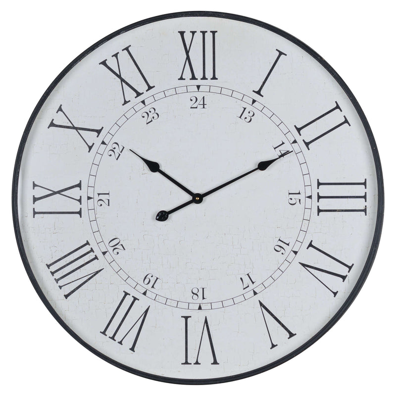 Large Embossed Station Clock-TrendGoat