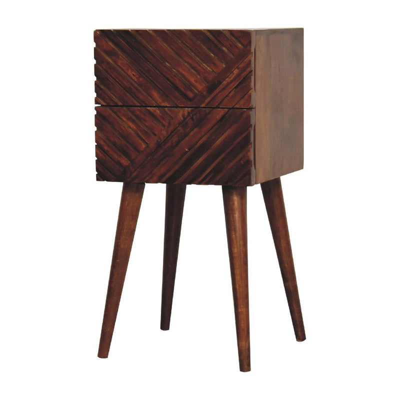 Lille Mini Chestnut Bedside-TrendGoat