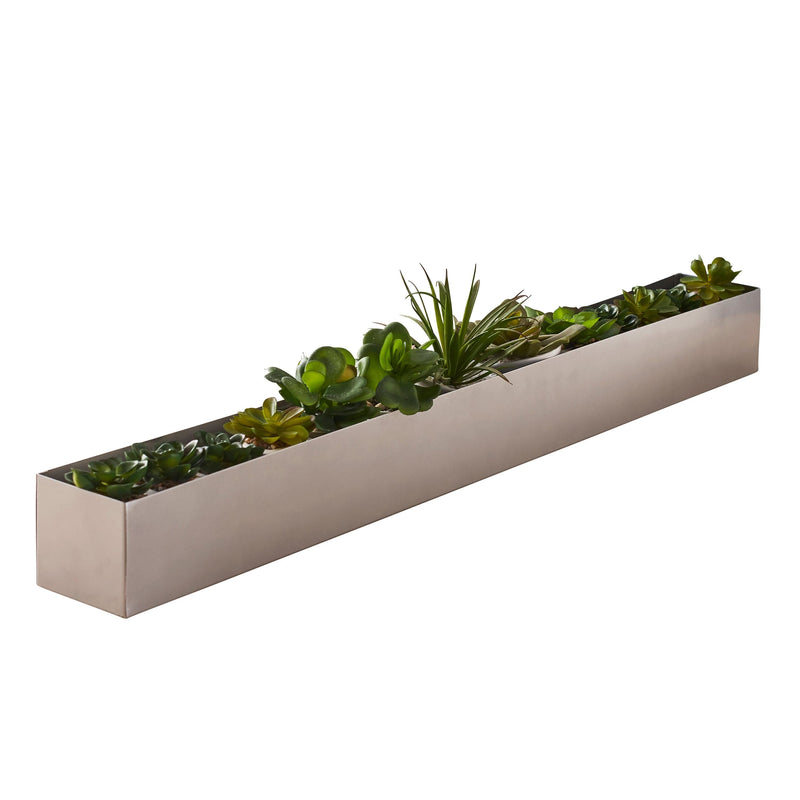 Long Centrepiece Table Plant Holder-TrendGoat