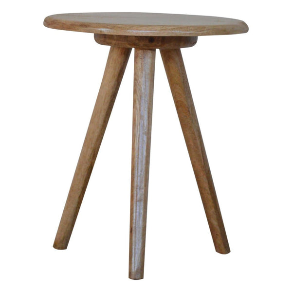 Lulu Round Tripod Stool-TrendGoat