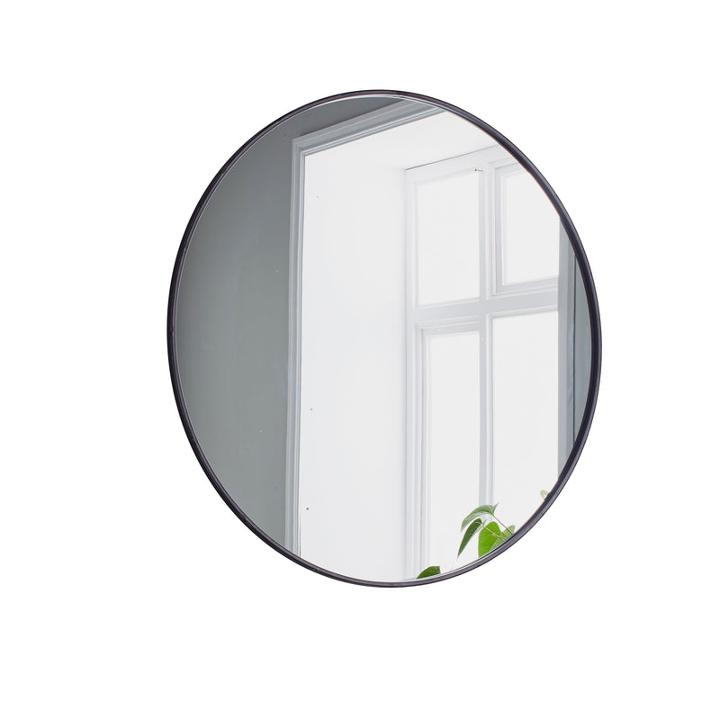 Manhattan Round Mirror (100cm)-TrendGoat