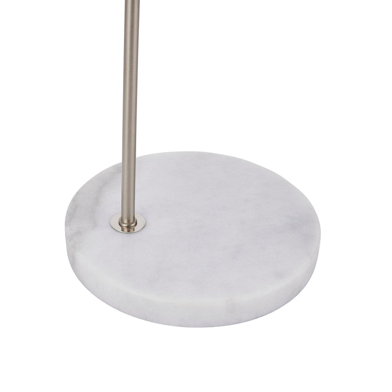 Marble And Silver Industrial Adjustable Desk Lamp-TrendGoat