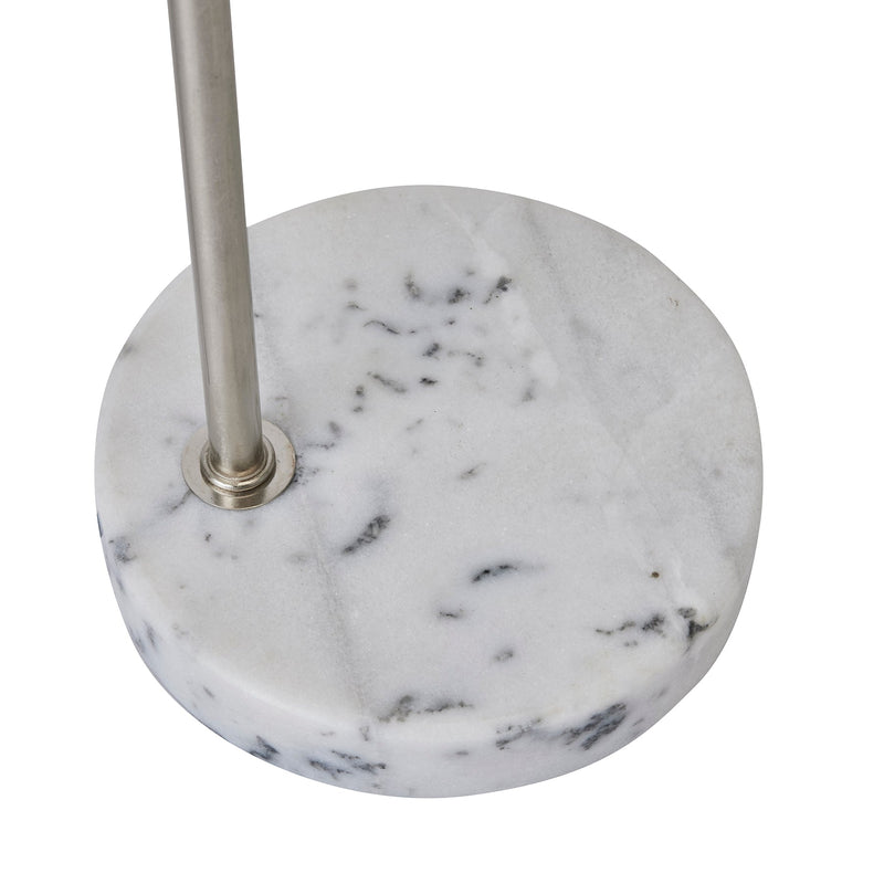 Marble And Silver Industrial Desk Lamp-TrendGoat