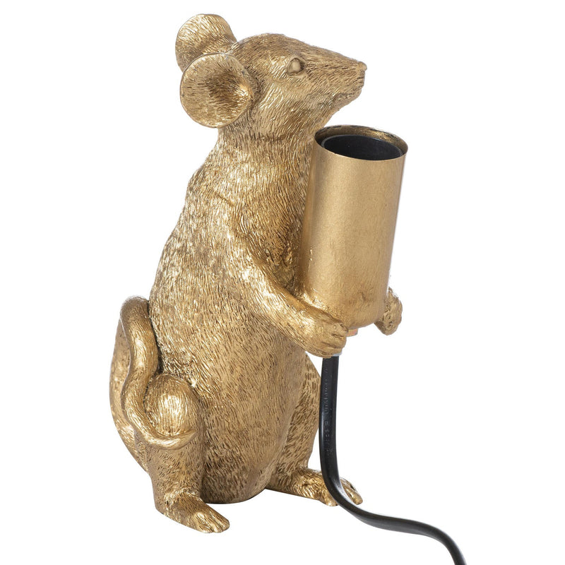 Marvin The Mouse Gold Table Lamp-TrendGoat