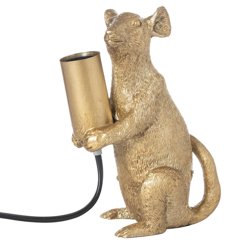 Marvin The Mouse Gold Table Lamp-TrendGoat