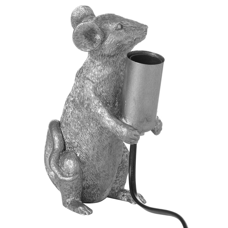 Marvin The Mouse Silver Table Lamp-TrendGoat