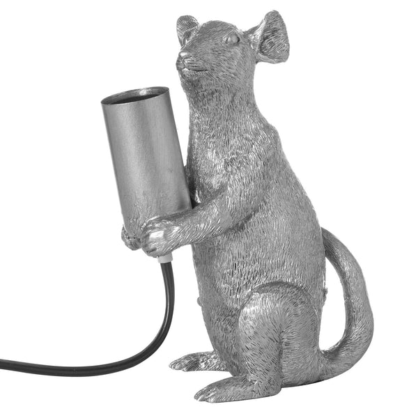 Marvin The Mouse Silver Table Lamp-TrendGoat