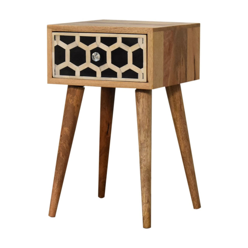 Mini Bone Inlay Bedside-TrendGoat