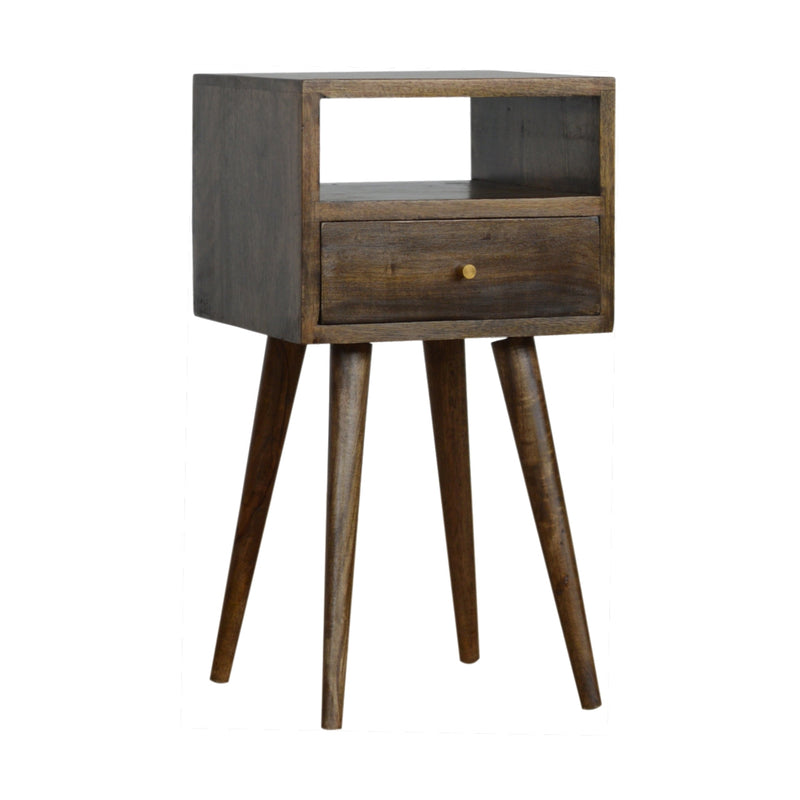 Mini Grey Washed Bedside-TrendGoat