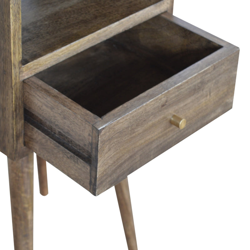 Mini Grey Washed Bedside-TrendGoat